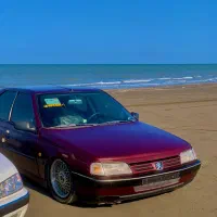 پژو ۴۰۵ GLX عنابی