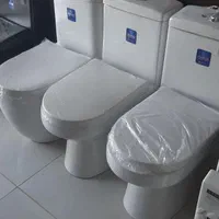 توالت فرنگی مشکی و طوسی ایساتیس|لوازم سرویس بهداشتی|شیراز, تندگویان|دیوار