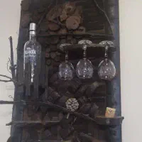 تابلو کافه بار چوبی