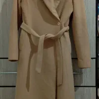 پالتو فوتر بلند و پیراهن چهارخونه پشمی