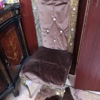 میز صندلی برنزمیز و چهار عدد صندلی برنز|میز و صندلی غذاخوری|اندیشه, اندیشه فاز ۳|دیوار