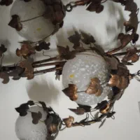 کنار سالنی  آباژورایستاده فرفورژه. ای سالم