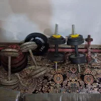 وزنه و دنبل و هالتر و ...|تجهیزات ورزشی|مشهد, ارمغان|دیوار