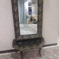 اینه قدی به همراه زیر میزی|آینه|ملایر, |دیوار