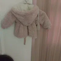 کاپشن خز دخترانه