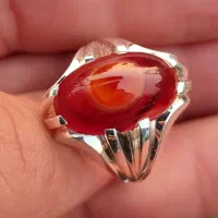 انگشتر نقره دستساز حق وردی باباقوری سرخ|بدلیجات|تهران, نیروی هوایی (پیروزی)|دیوار