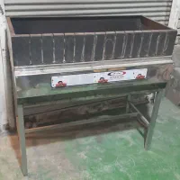 منقل و کباب پز تمام استیل ده شعله