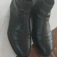 نیم بوت مردانه چرمی اصل