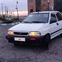 پراید هاچ بک سفید عروسک