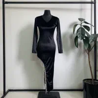 ماکسی بلند ریسه ای