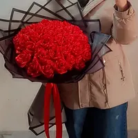 گل رز روبانی .باکس.سالگرد .تولد.خاستگاری|گل مصنوعی|تبریز, |دیوار