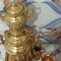سماور برنجی|کلکسیون اشیاء عتیقه|اراک, |دیوار
