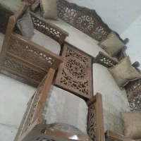 ست مبلمان سنتی|مبلمان خانگی و میز عسلی|شهرضا, |دیوار