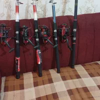 ۴ عدد لنسر ماهیگیری حرفه ای