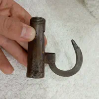 قفل زمان قاجاریه|کلکسیون اشیاء عتیقه|پاکدشت, پاکدشت (مامازند)|دیوار