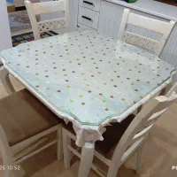میز ناهارخوری ۴ نفره|میز و صندلی غذاخوری|اهواز, زندوکیلی|دیوار