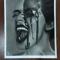 آموزش خصوصی نقاشی سیاه قلم برای دختران