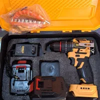 دریل شارژی ۳۶ ولت چکشی براشلس پشت فلزی دیوالت