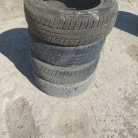 ۷حلقه لاستیک ۶۵درصدی سالم|قطعات یدکی و لوازم جانبی|همدان, |دیوار