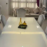 میز ناهار خوری و پرده|میز و صندلی غذاخوری|بندرعباس, |دیوار