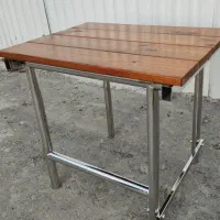 صندلی حمام تاشو پایه دار استیل