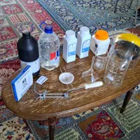 فروش لوازم آزمایشگاهی استخراج طلا نو و کم کارکرد