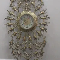 ساعت دیواری تمام برنز