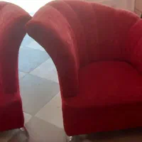 مبل دوعدد  یک نفره