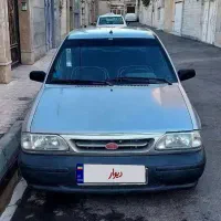 پراید نقره‌ای مدل ۸۵ بی رنگ