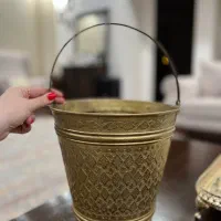 سطل برنجی|صنایع دستی و سایر لوازم تزئینی|تهران, تهرانسر مرکزی|دیوار