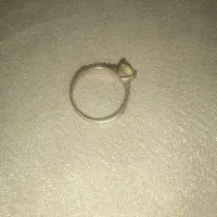 حلقه طلا سفید زیبا|جواهرات|نورآباد, |دیوار