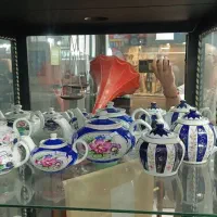 قوری انگوری گلسیب گل شیپوری گلسرخی