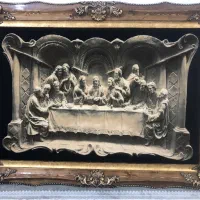 تابلوفرش دستباف شام اخر