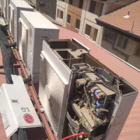 سرویس تعمیر کولرگازی داکت اسپیلت چیلر vrf