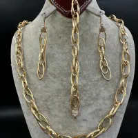 سرویس شانل 21گرم فقط ۴درصد طلا بدون اجرت|جواهرات|تهران, شهرک ولیعصر شمالی|دیوار