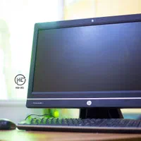 آل این وان پر سرعت HP/SSD128/Ram 8/اداری وحسابداری|رایانه رومیزی|تهران, بلورسازی|دیوار