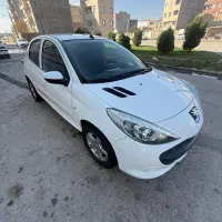 207 سفید بی رنگ‌96|خودرو سواری و وانت|اردبیل, |دیوار