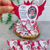 برچسب دندونی-برچسب آش دندونی-گیفت ظرف اش دندونی