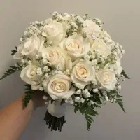 دسته گل عروس و تزیین ماشین عروس