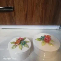 ظرف سفالی شکلات خوری