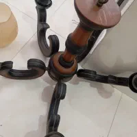 لوستر چوبی شیک ۵شعله