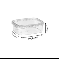 ظرف فریزر کوچک شفاف