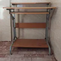 میز کامپیوتر چوبی