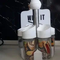 جا ادویه . جنس  شیشه