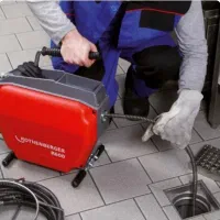 لوله بازکنی با فنر برقی