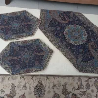 ترمه رومیزی سه عدد یک بزرگ دو کوچک