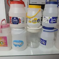 تعداد۲۰ عدد دبه ماستی تمیزوسالم
