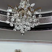 دو عدد لوستر کریستالی