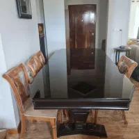 میز ناهار خوری چوبی ۱۲ نفره