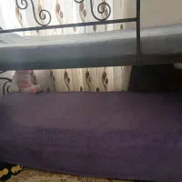 تخت دوطبقه با خوشخواب|تخت و سرویس خواب|گلبهار, شهر جدید گلبهار|دیوار